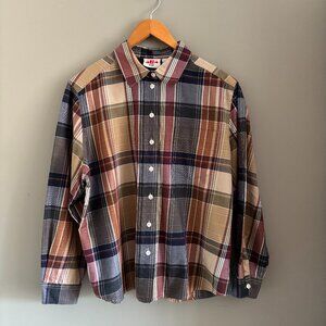 Vintage Plaid Button Down